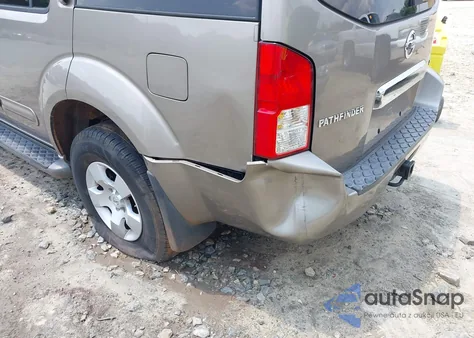 2007 Nissan Pathfinder Se из США, поврежденный, VIN 5N1AR18W47C625479